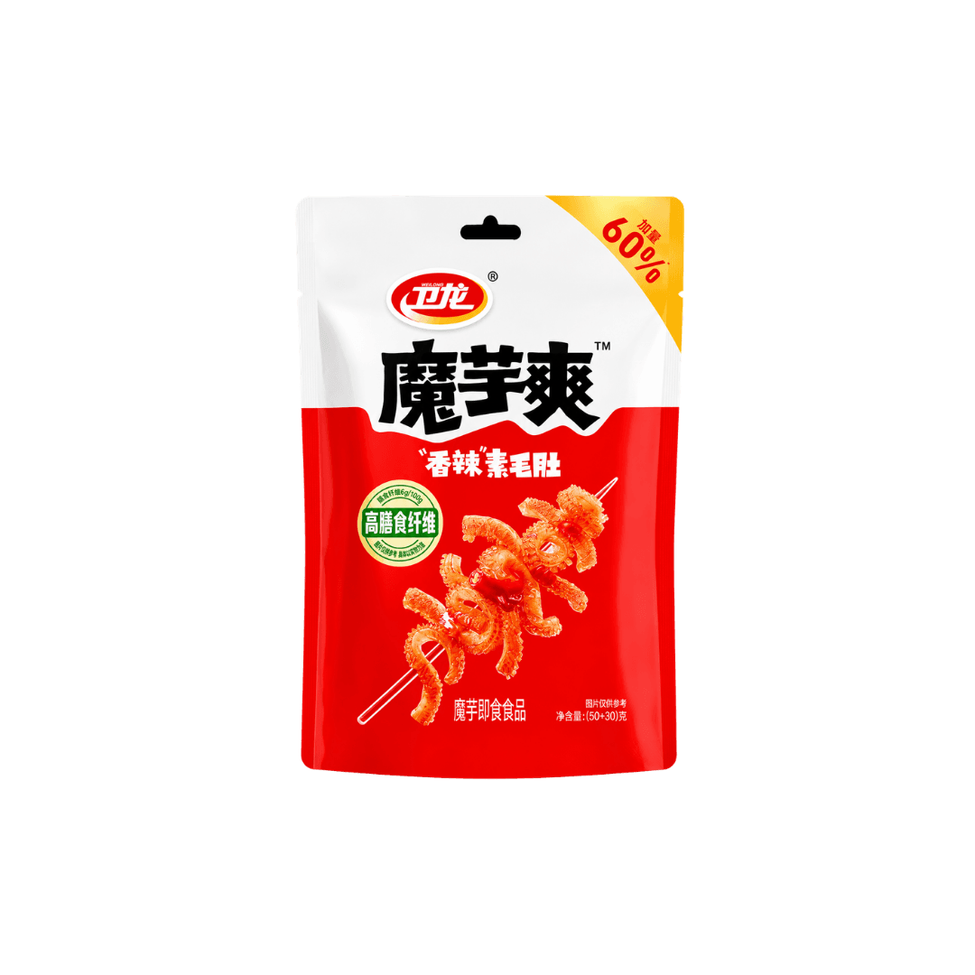 【衛龍】魔芋爽 香辣素毛肚 80g