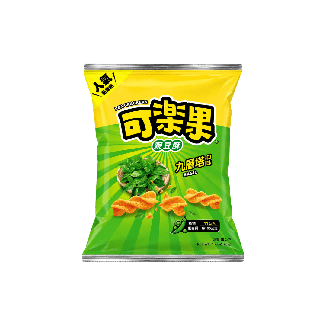 可樂果豌豆酥九層塔口味 48g