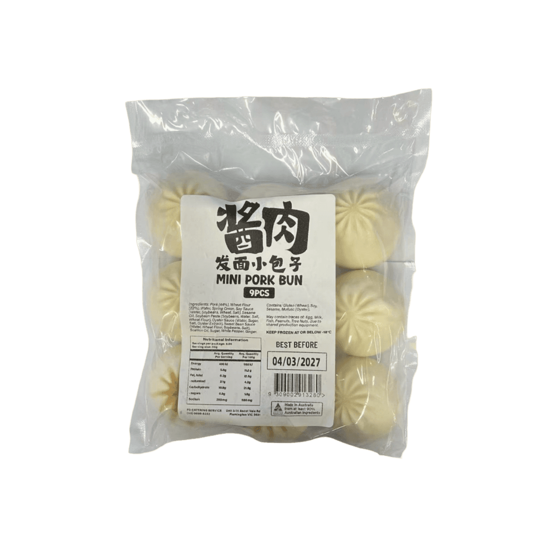 【山東水餃】醬肉發麵小包子(9入)