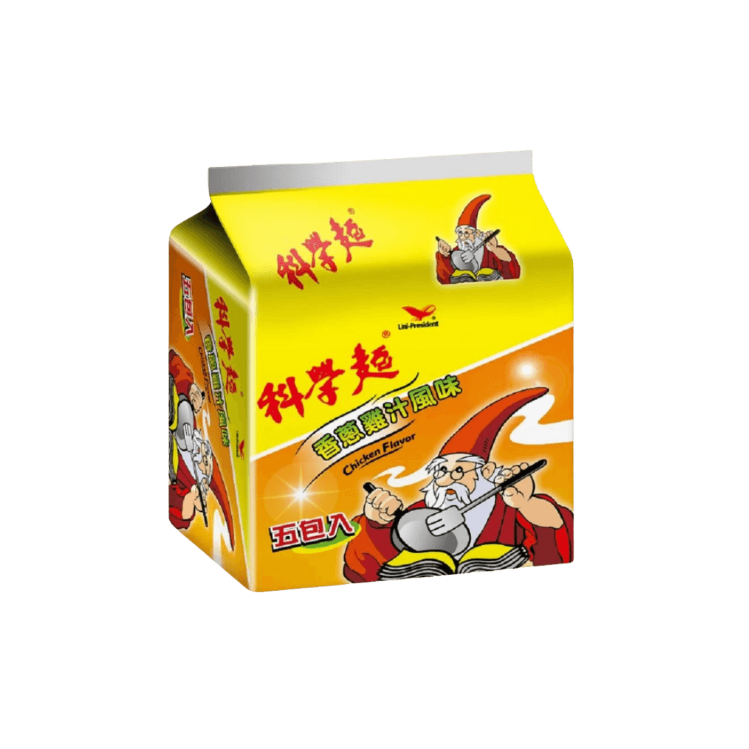 【統一】科學麵 香蔥雞汁(5入)