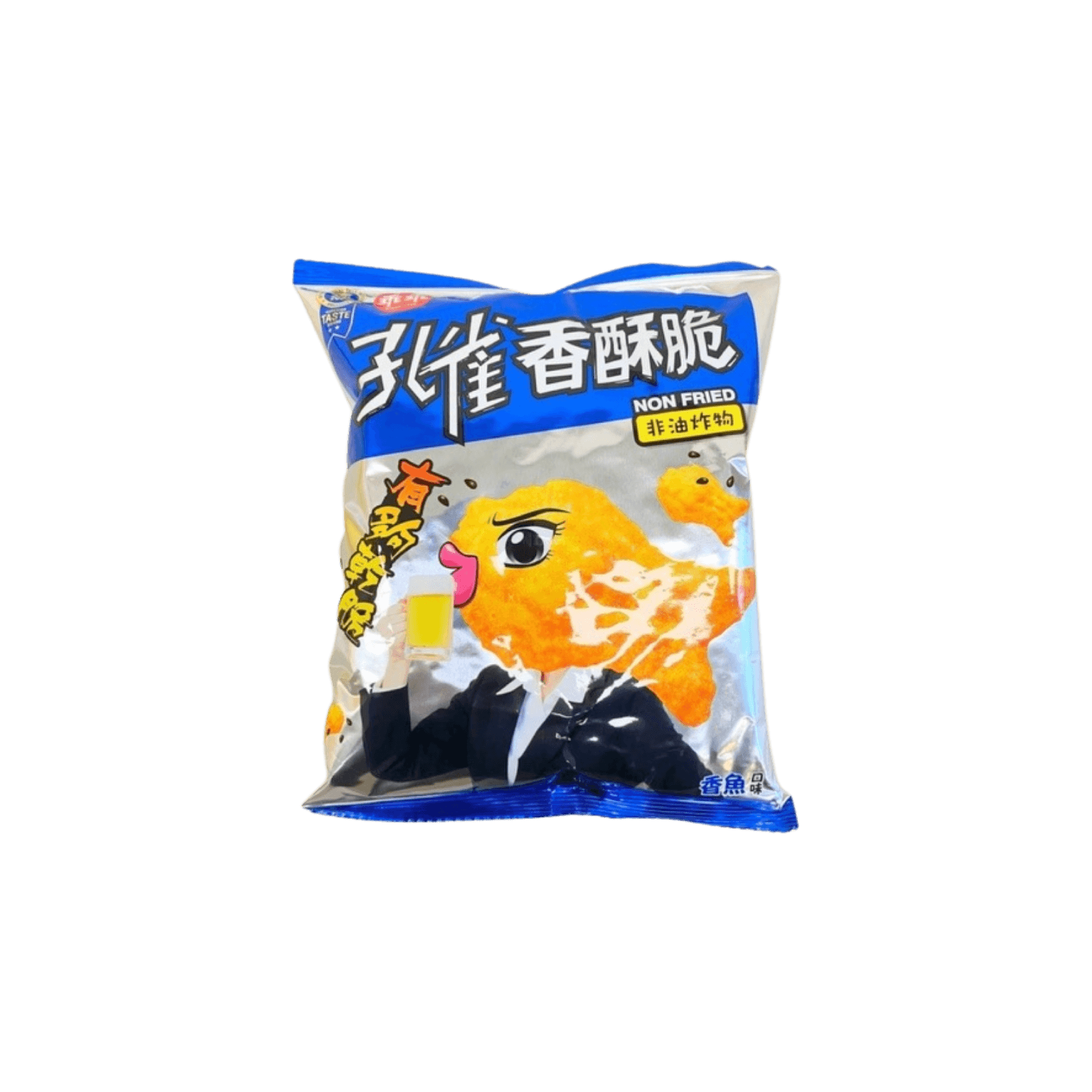 【乖乖】孔雀香酥脆(香魚口味)
