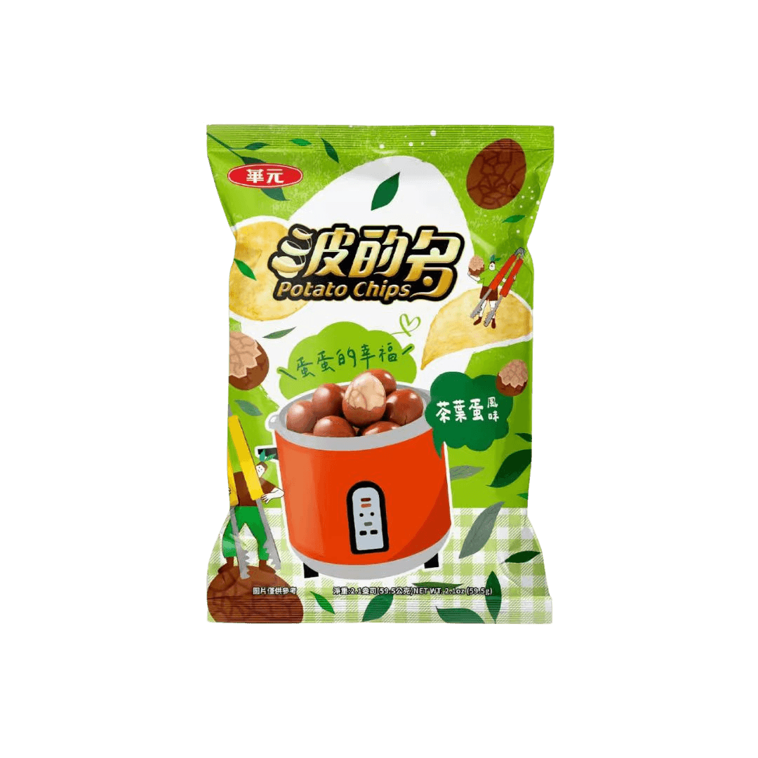 【華元】波的多洋芋片(茶葉蛋風味) 59.5g