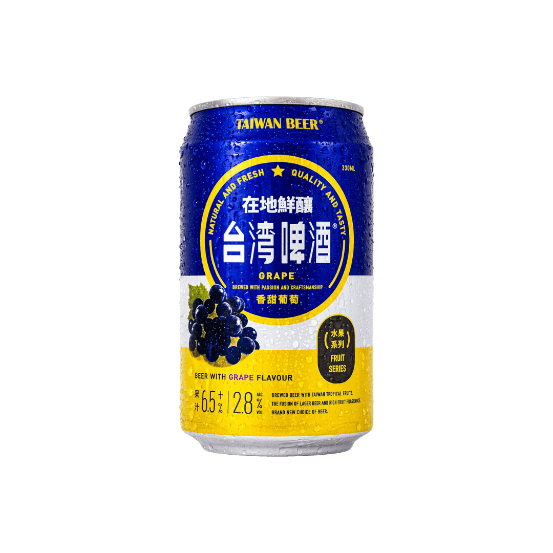 【台灣啤酒】葡萄口味 330ml