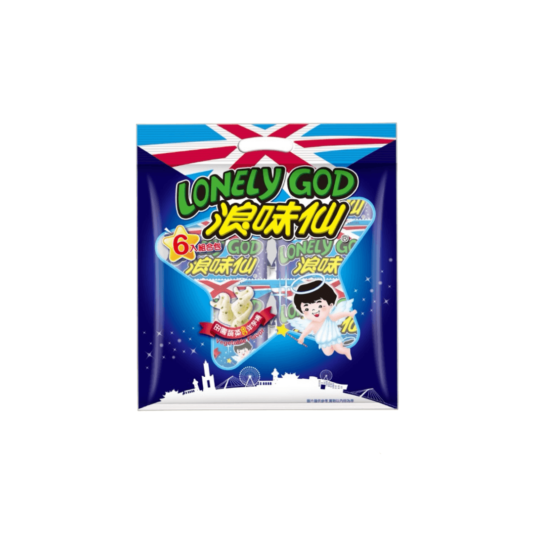 【浪味仙】洋芋捲-田園蔬菜口味組合包(16g*6入)