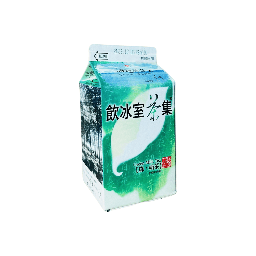 【飲冰室】綠奶茶 400ml (冷藏效期:05/09/2026)