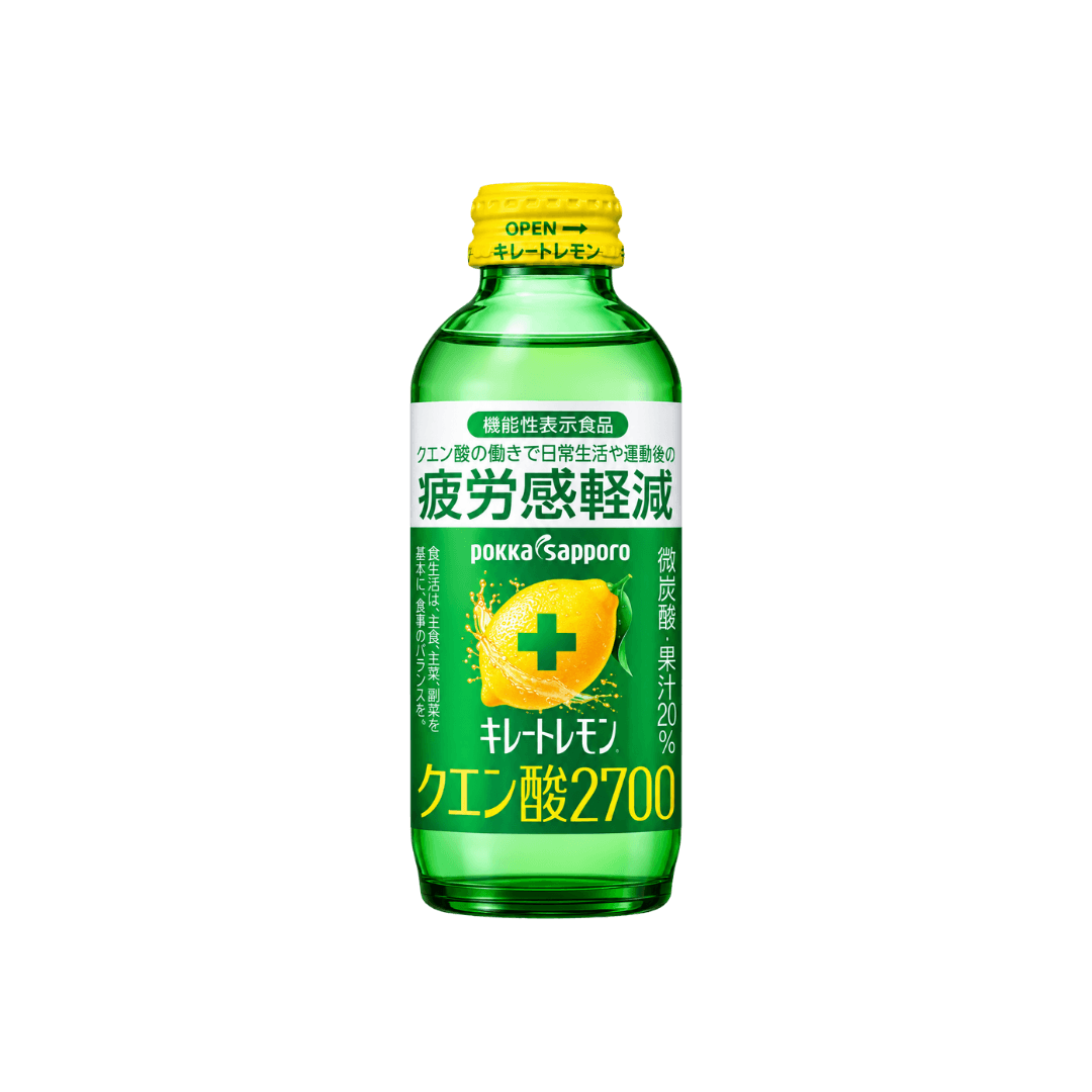 【Kireto】檸檬酸2700機能性飲料(減輕疲勞) 155ml