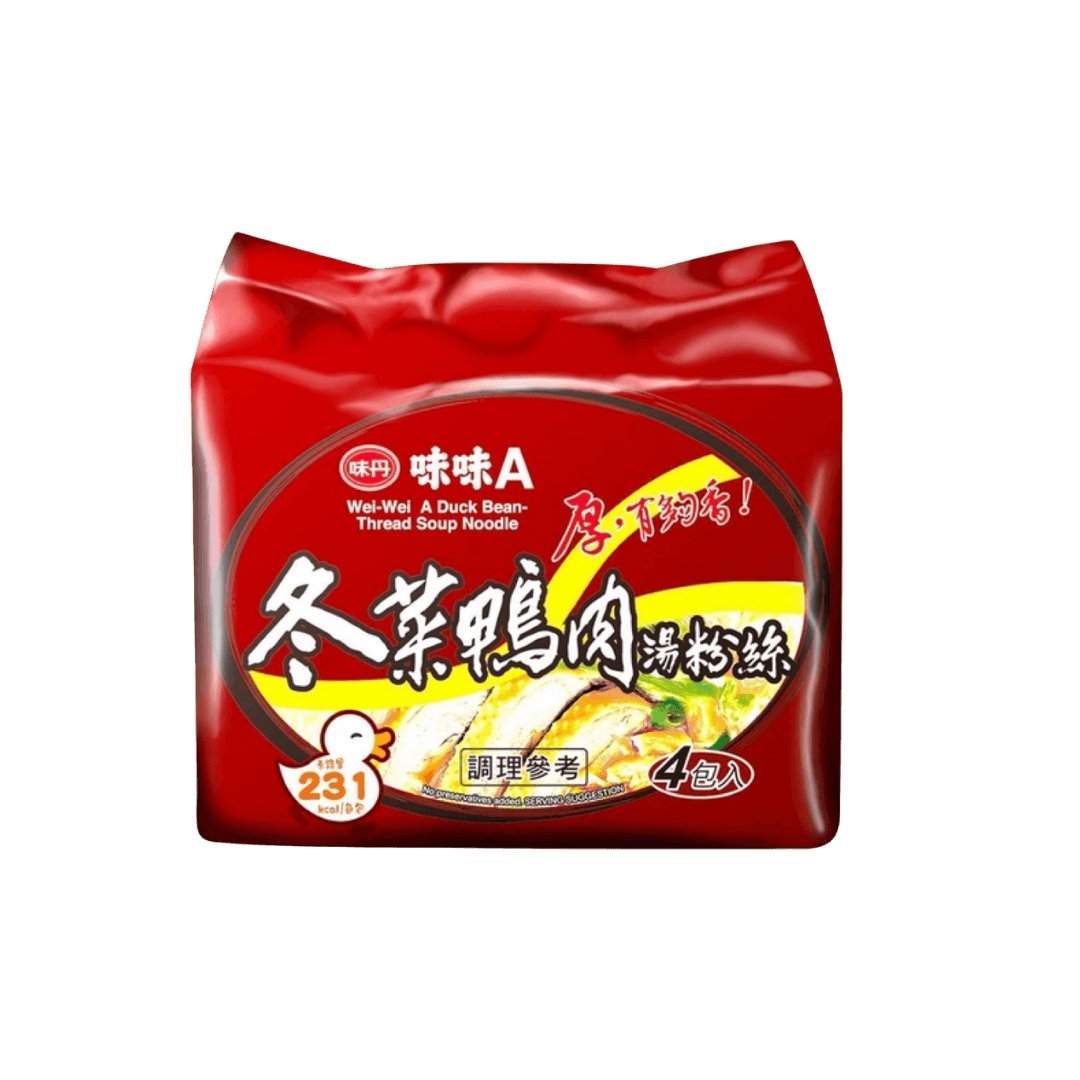 【味味A】冬菜鴨肉湯粉絲(一包4入)