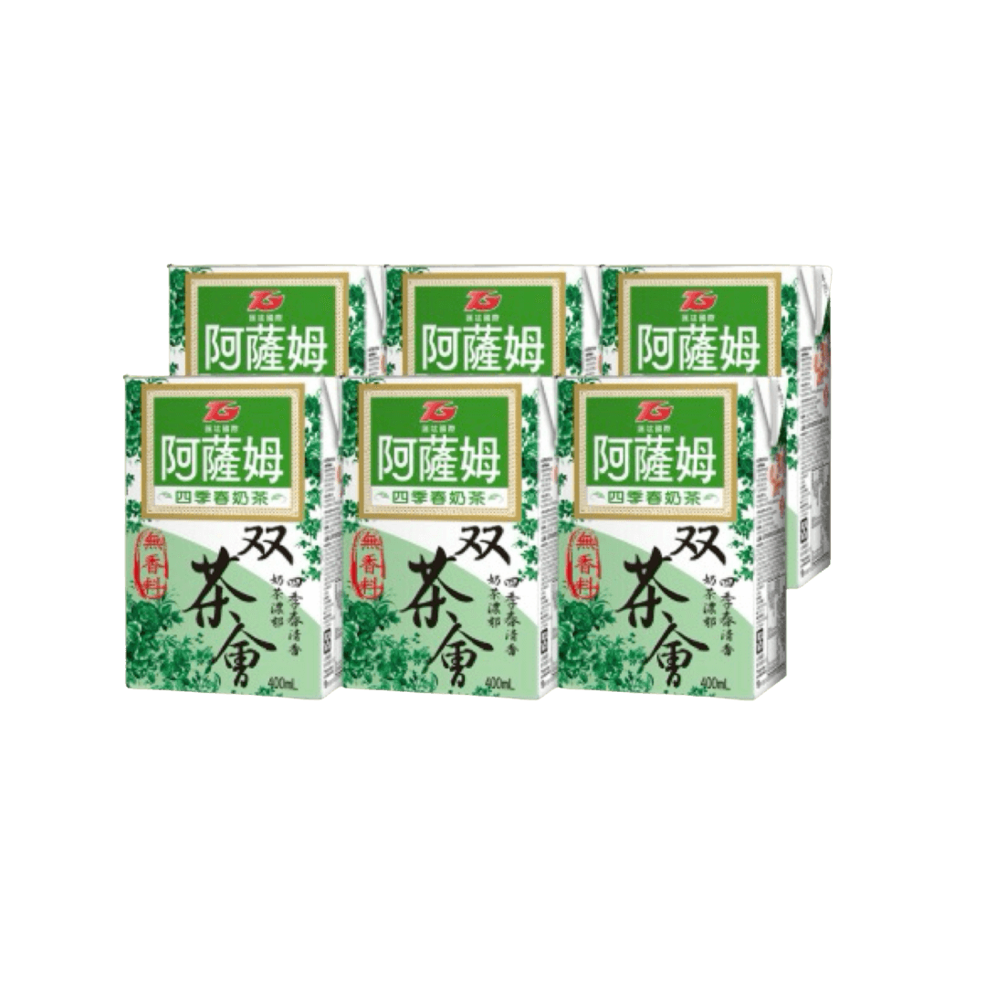 【阿薩姆】雙茶會四季春奶茶(一手6入)