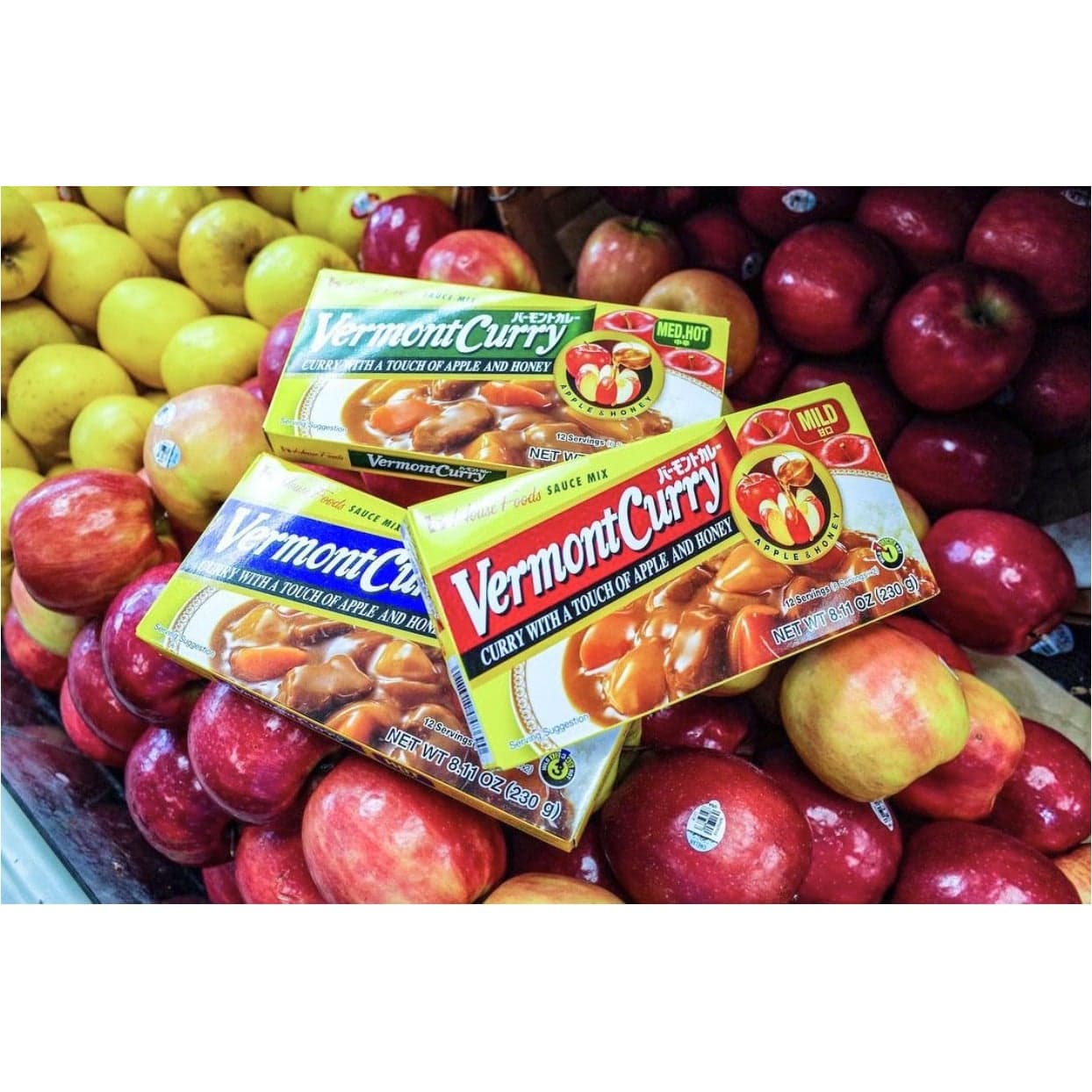 Vermont 日式咖哩塊 大辣 Hot（230g)