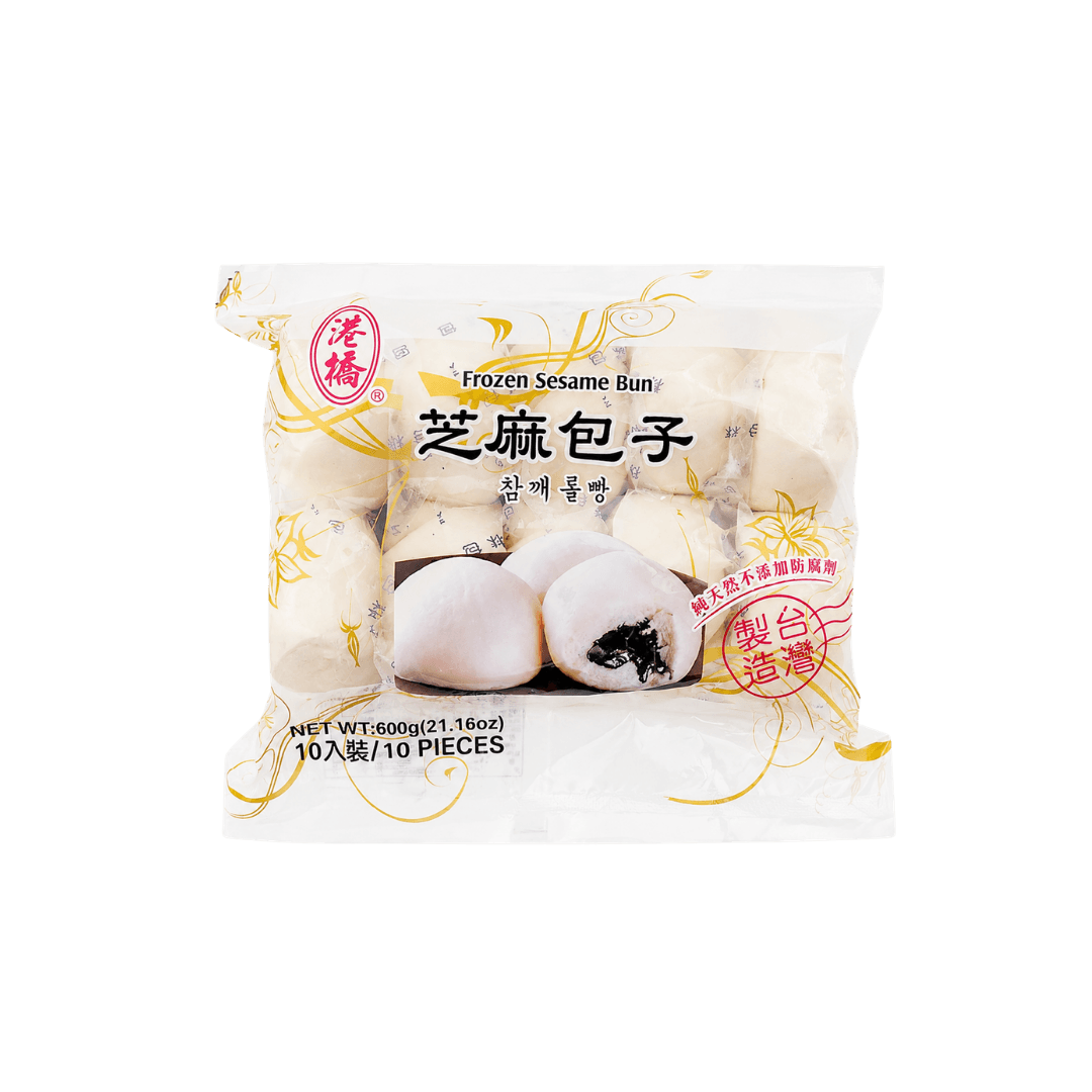 【港橋】芝麻包 600g