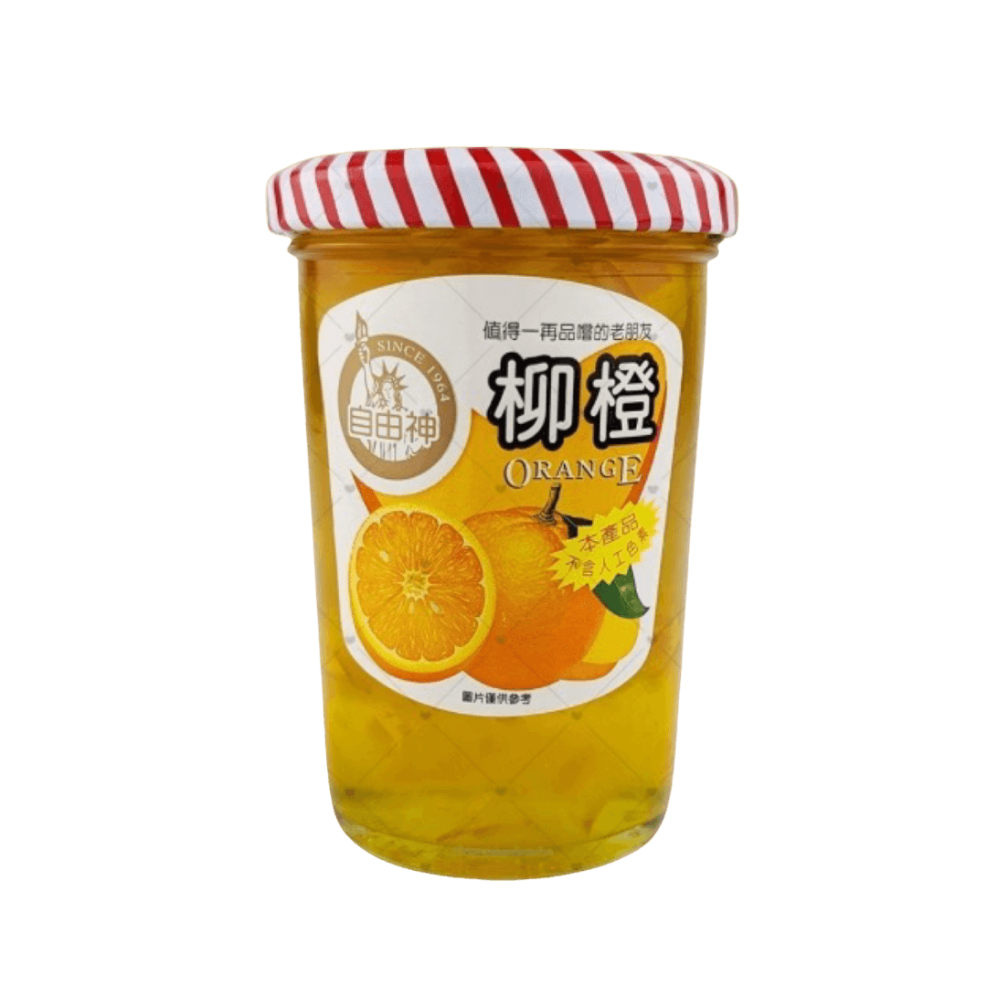 【自由神】柳橙果醬 240g