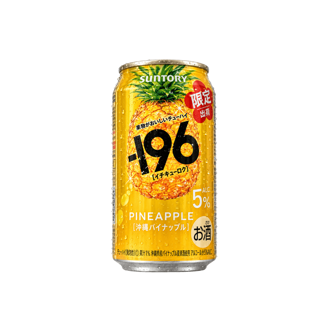 【三得利】-196℃鳳梨氣泡酒 350ml