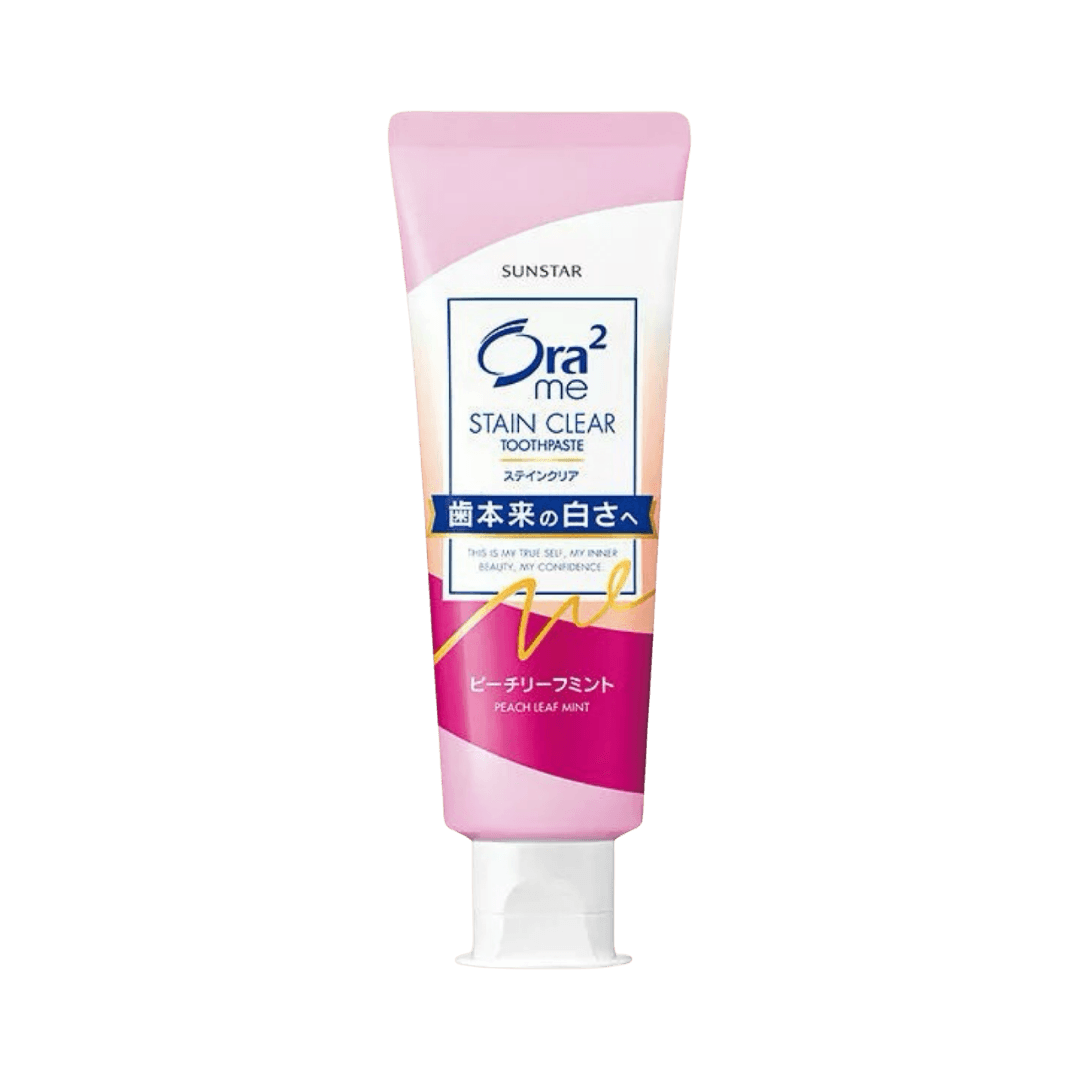 【Ora2 me】美白防口臭牙膏桃子味 130g