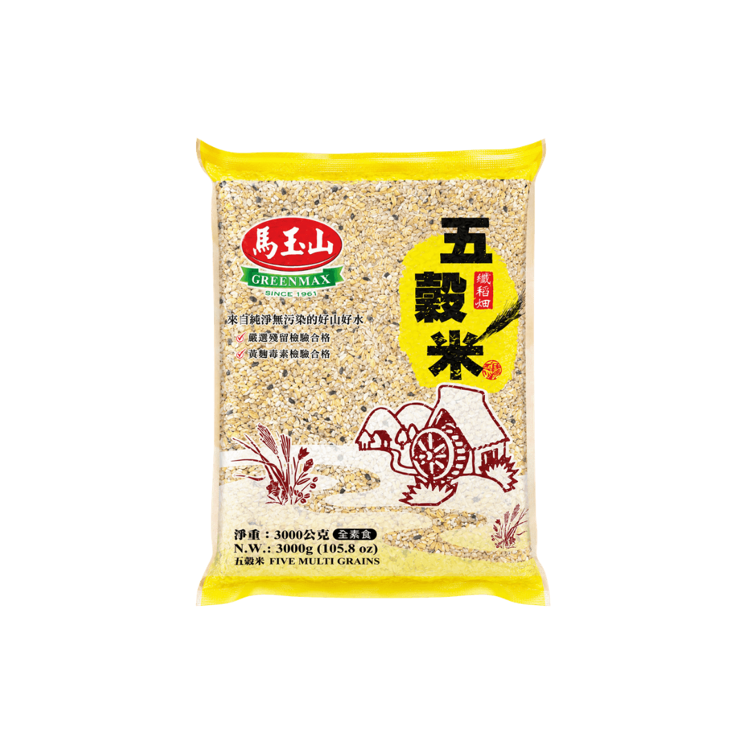 【馬玉山】五穀米 3kg