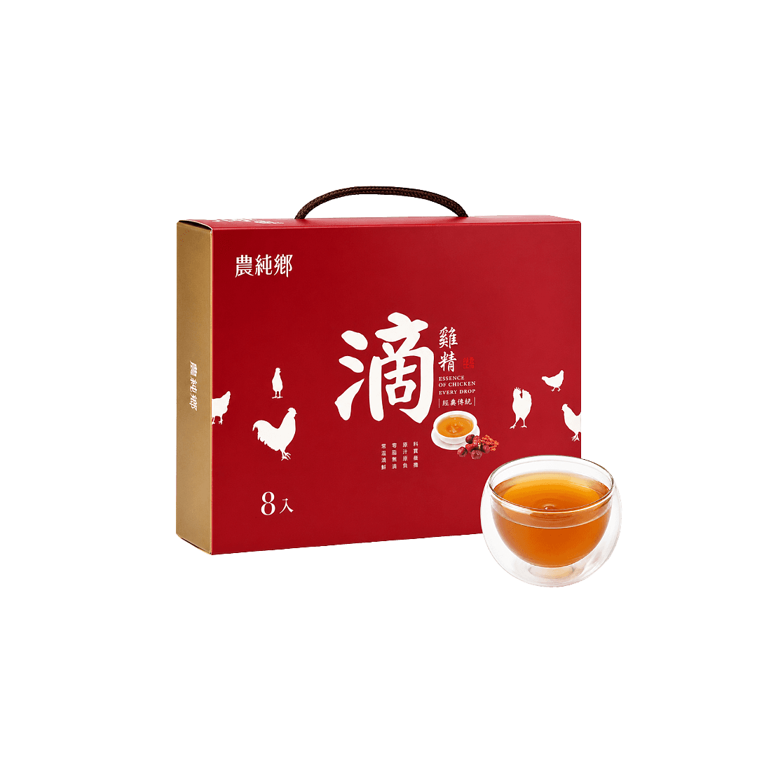 【農純鄉】滴雞精(紅棗枸杞) 8入