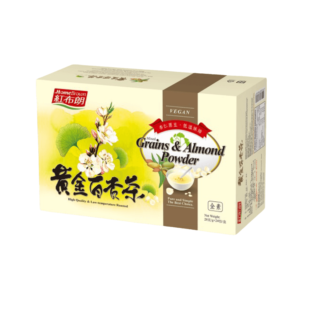 【紅布朗】黃金百杏茶(全素) 28g*24
