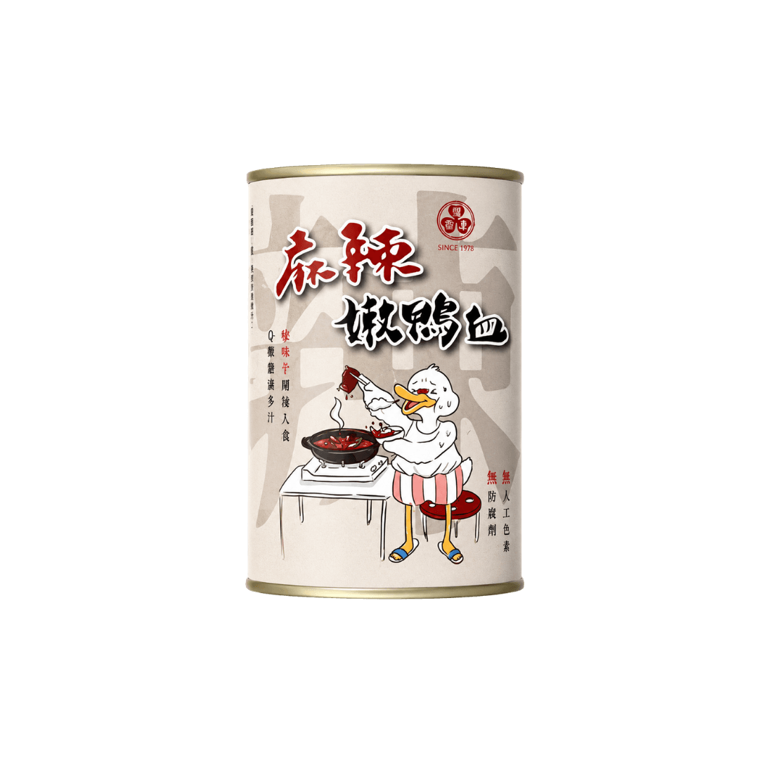 【廣達香】麻辣嫩鴨血 440g