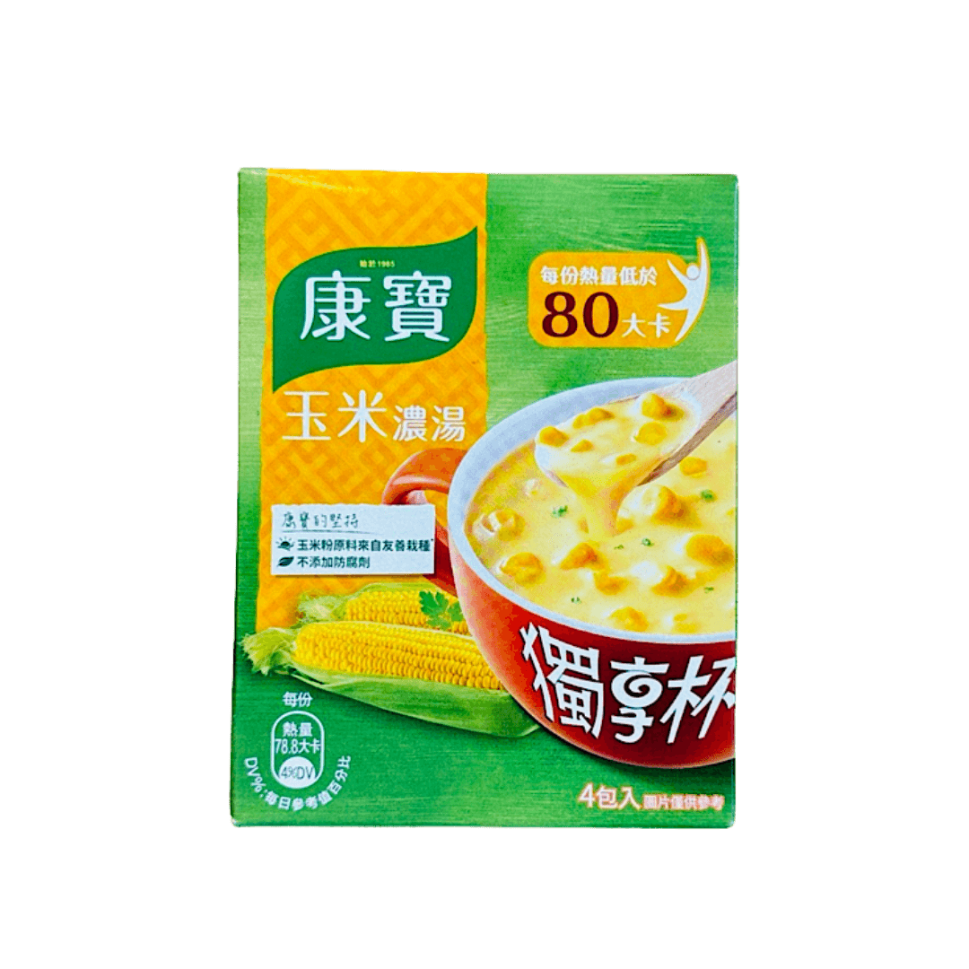 【康寶】奶油玉米獨享杯 18g*3