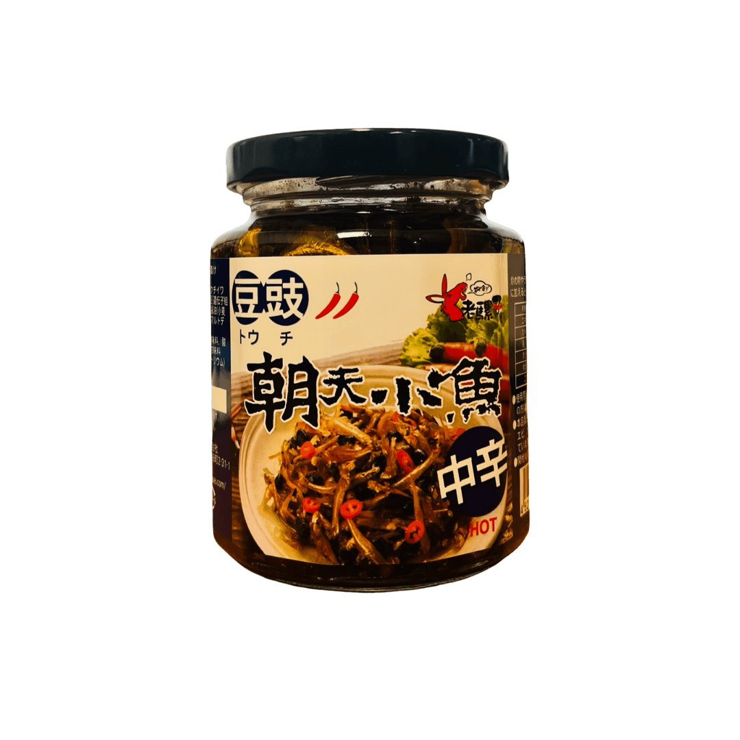 【老騾子】豆豉朝天小魚 240g