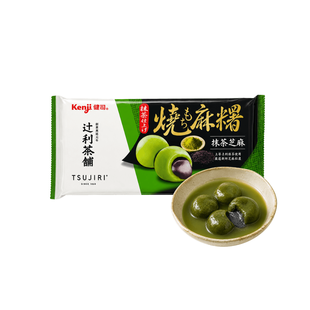 【健司】燒麻糬 抹茶芝麻 160g