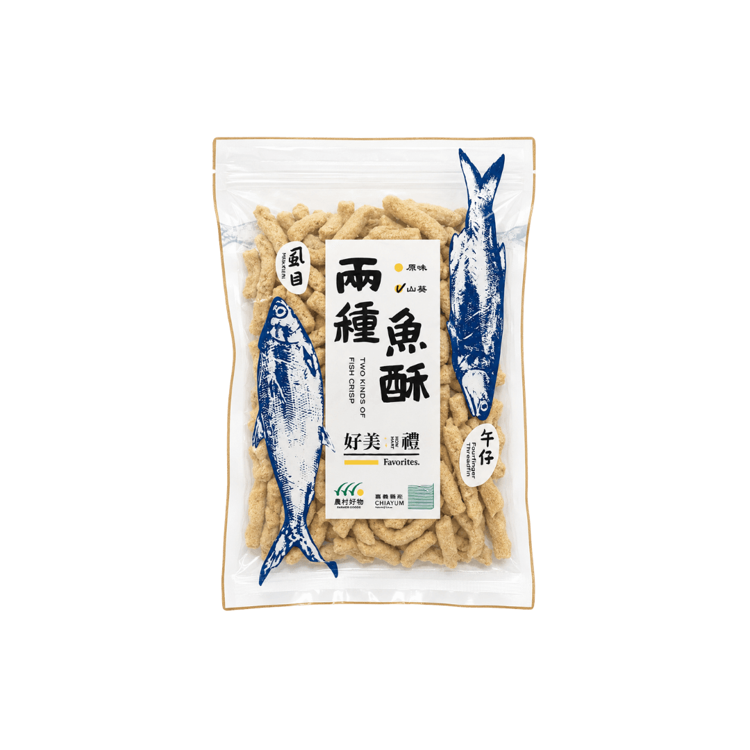 【兩種魚酥】芥末 150g