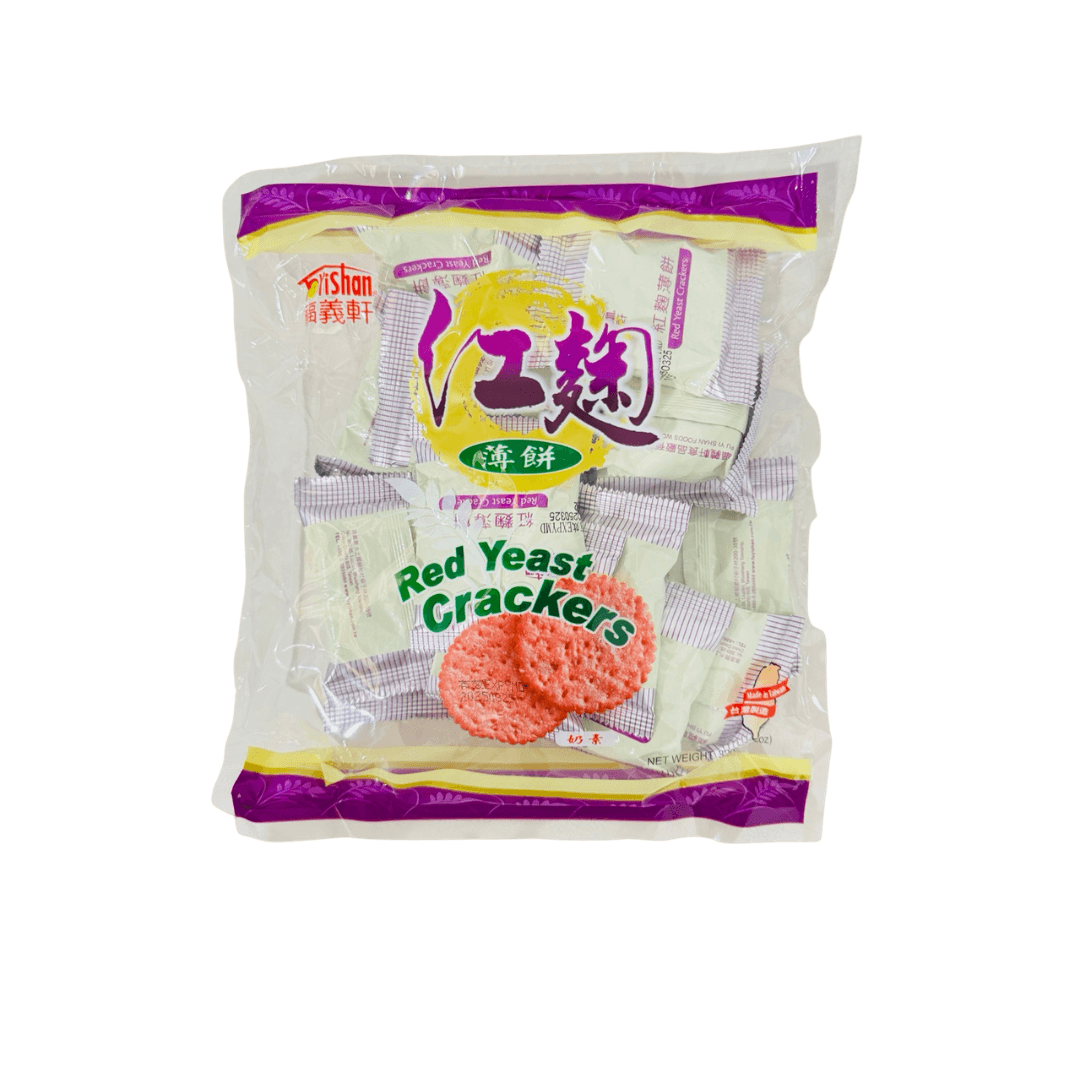 【福義軒】紅麴薄餅量販裝 320g