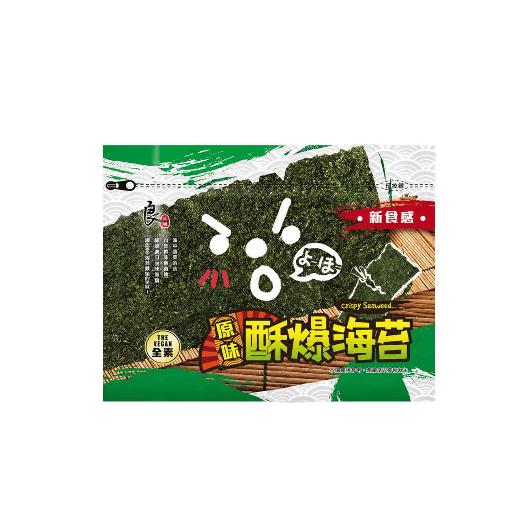 【良澔】酥爆海苔-原味 32g