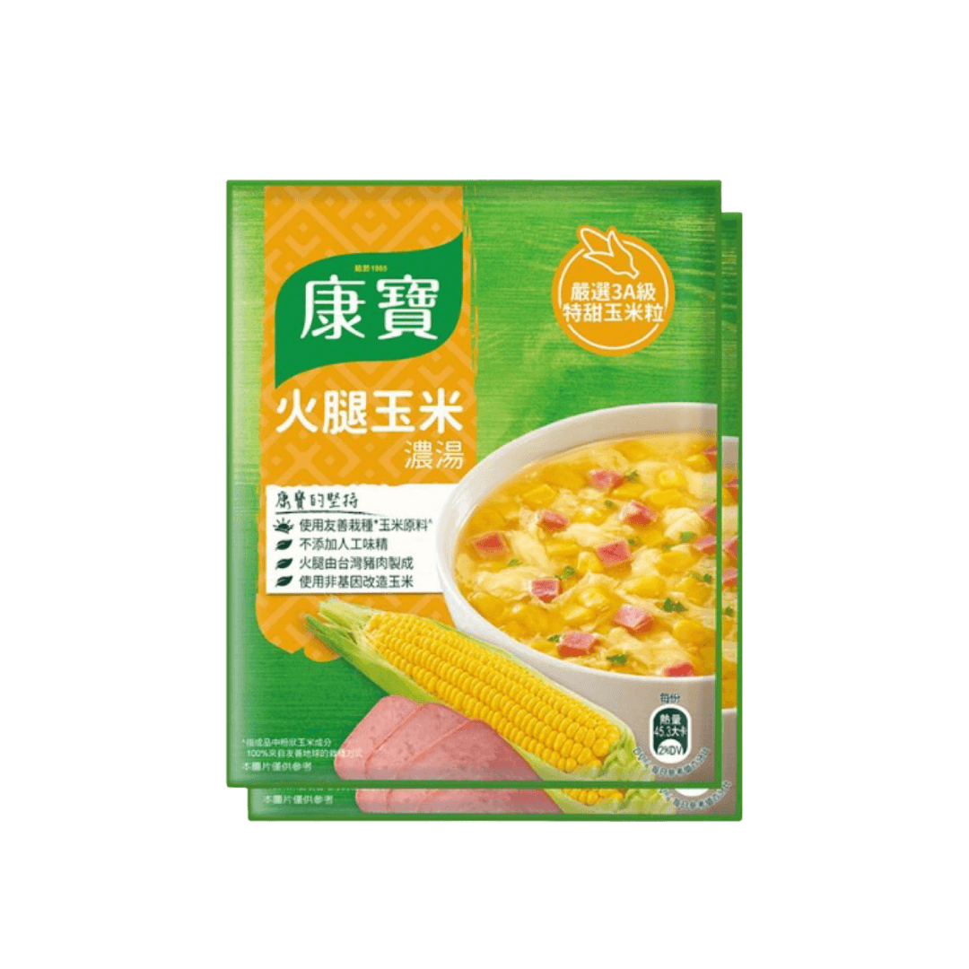 【康寶濃湯】火腿玉米(2入)