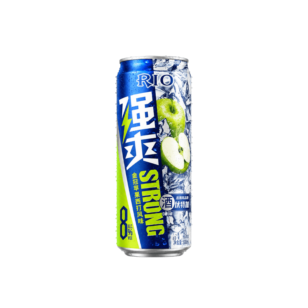 【Rio】強爽8度伏特加鷄尾酒 蘋果西打味 500ml