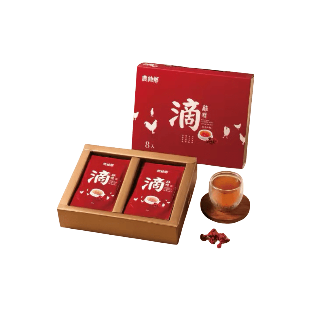 【農純鄉】滴雞精(紅棗枸杞) 8入