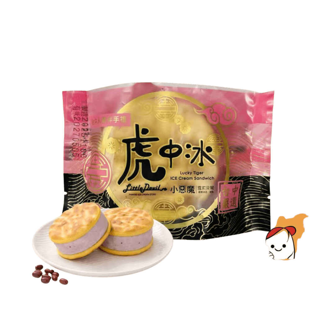 【菖樺】虎中冰 紅豆口味 100g
