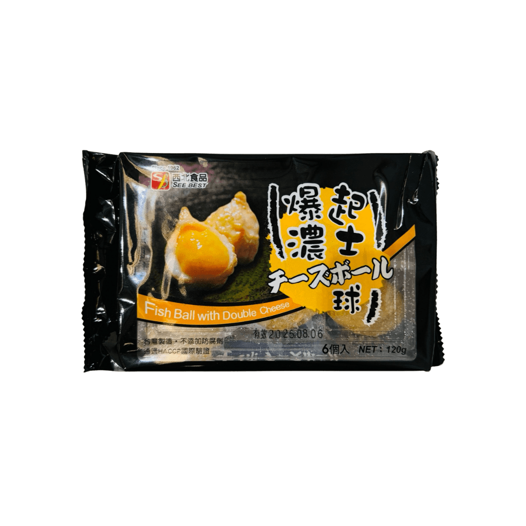 【西北】爆濃起司球(6入) 120g