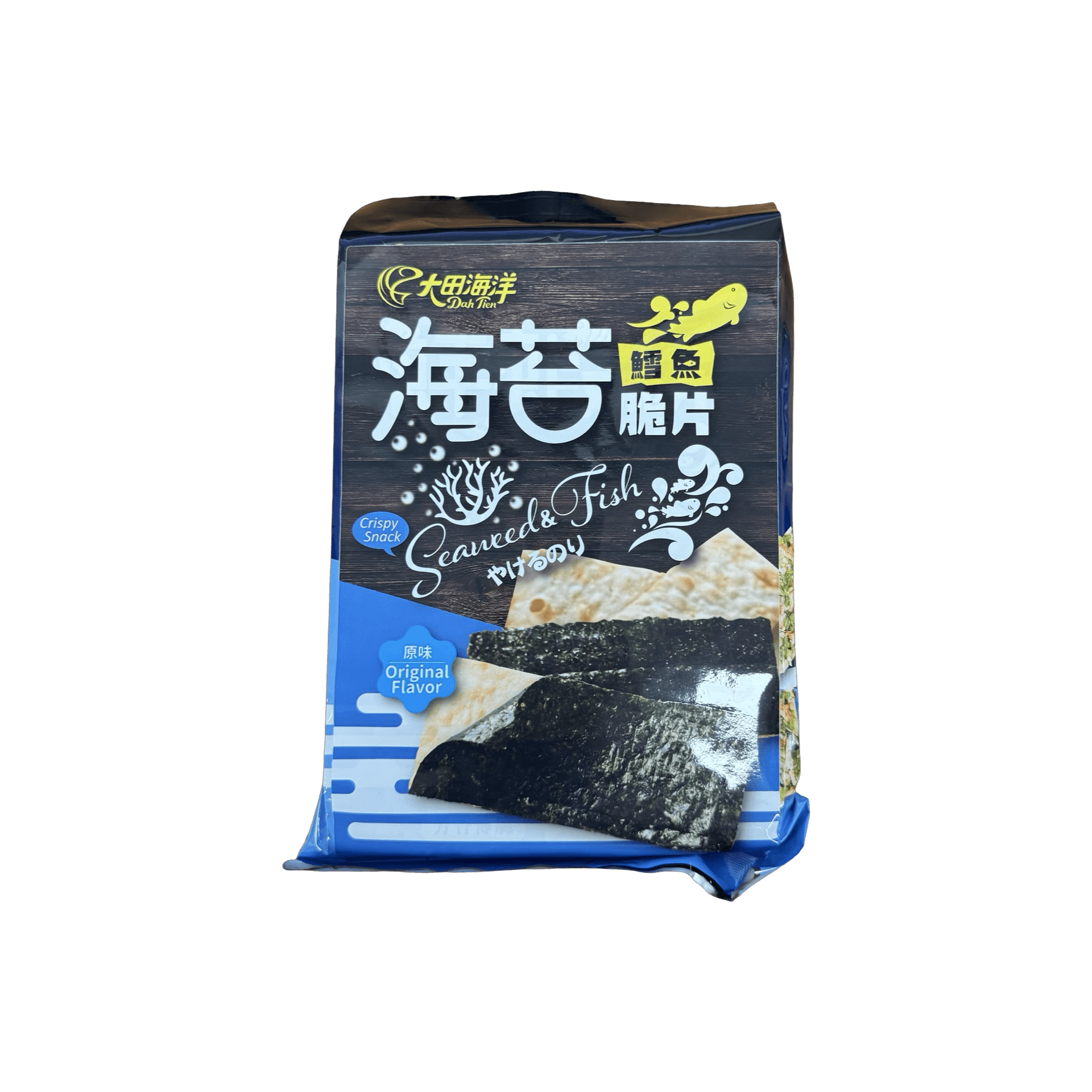 【大田海洋】鱈魚海苔脆片原味 80g
