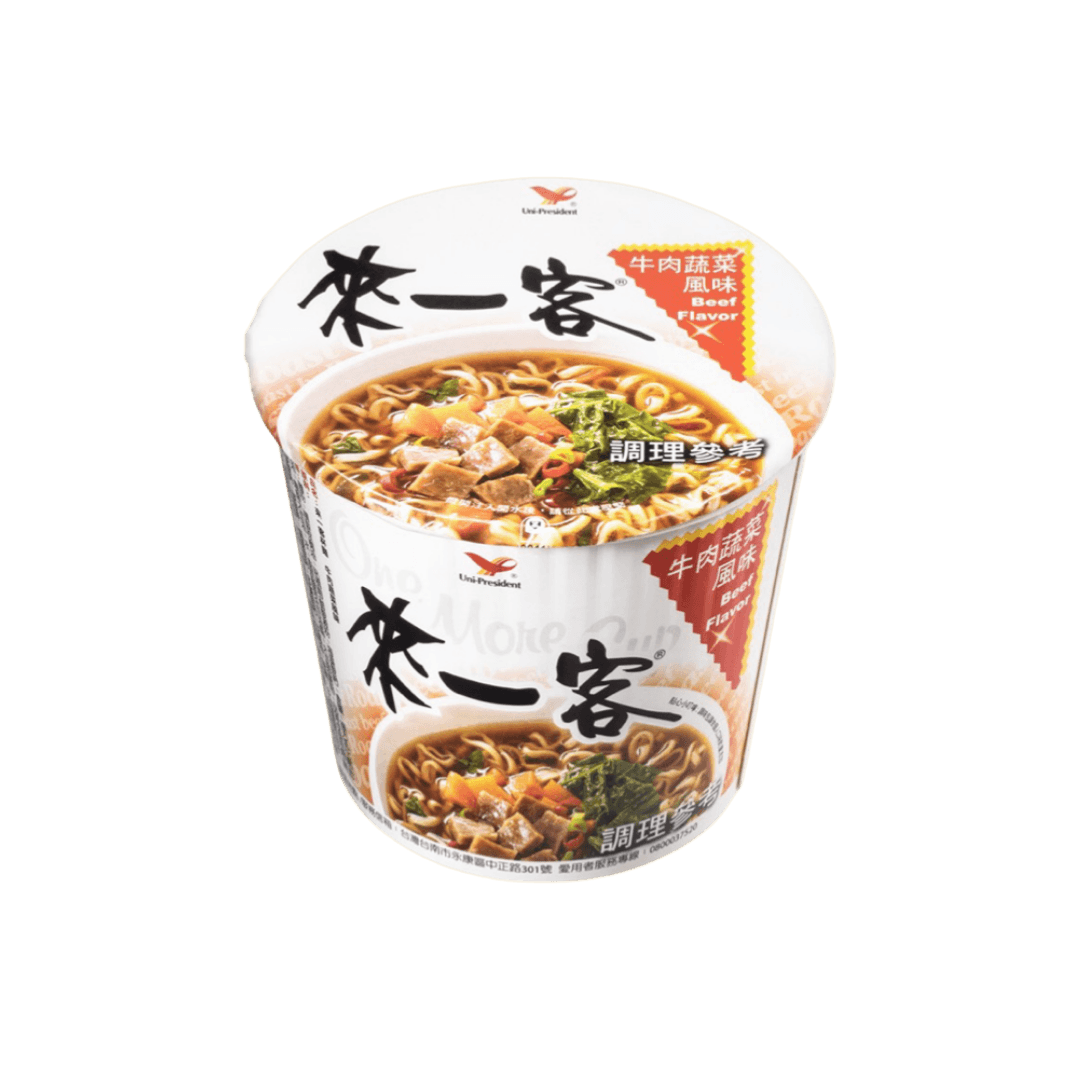 【來一客】牛肉蔬菜麵（1條3入）