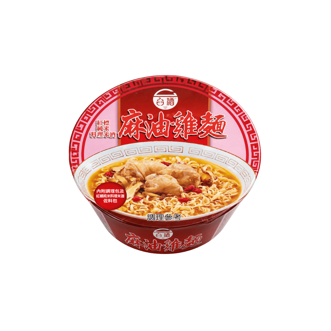 【台酒】麻油雞麵 (碗裝) 200g