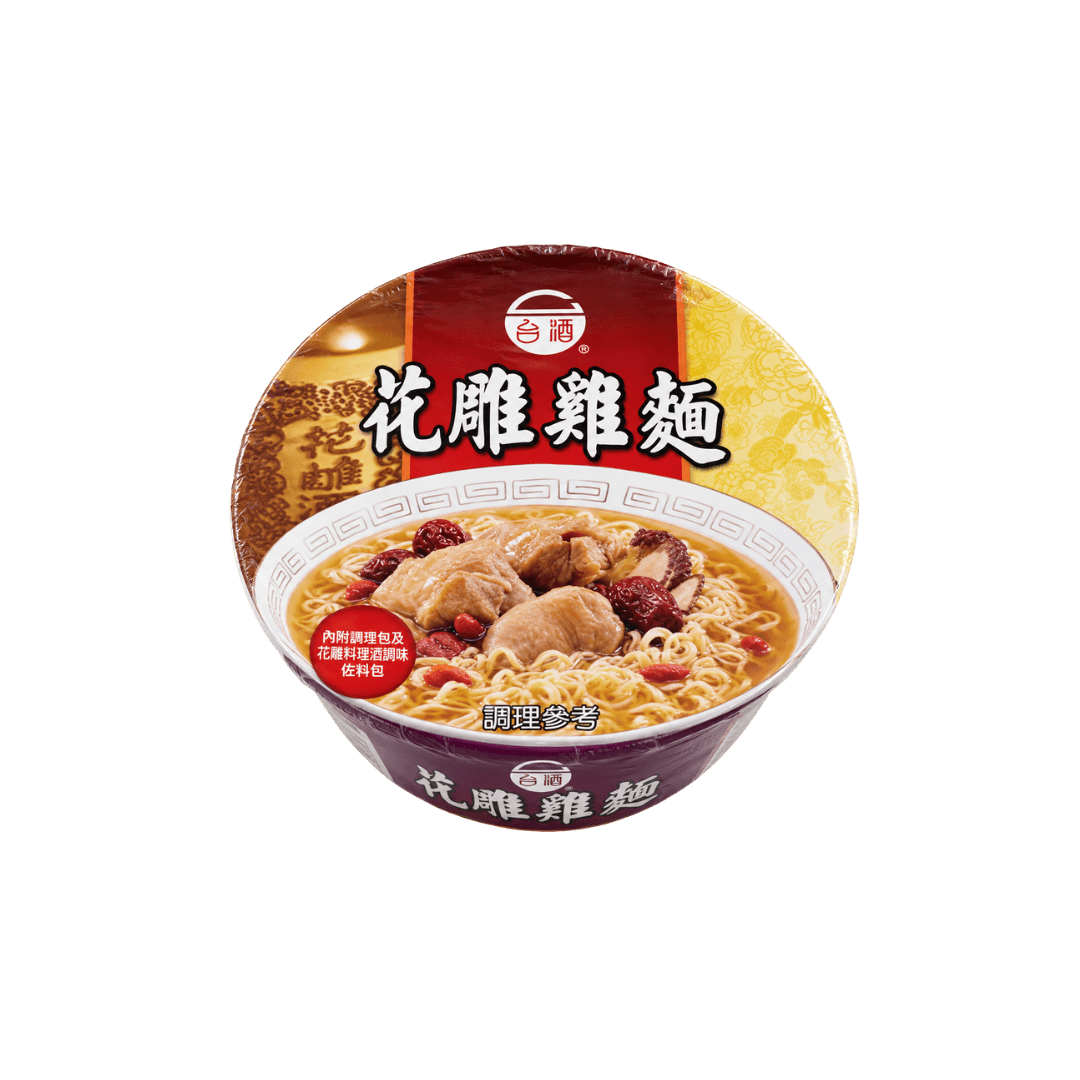 【台酒】花雕雞麵(碗裝) 200g