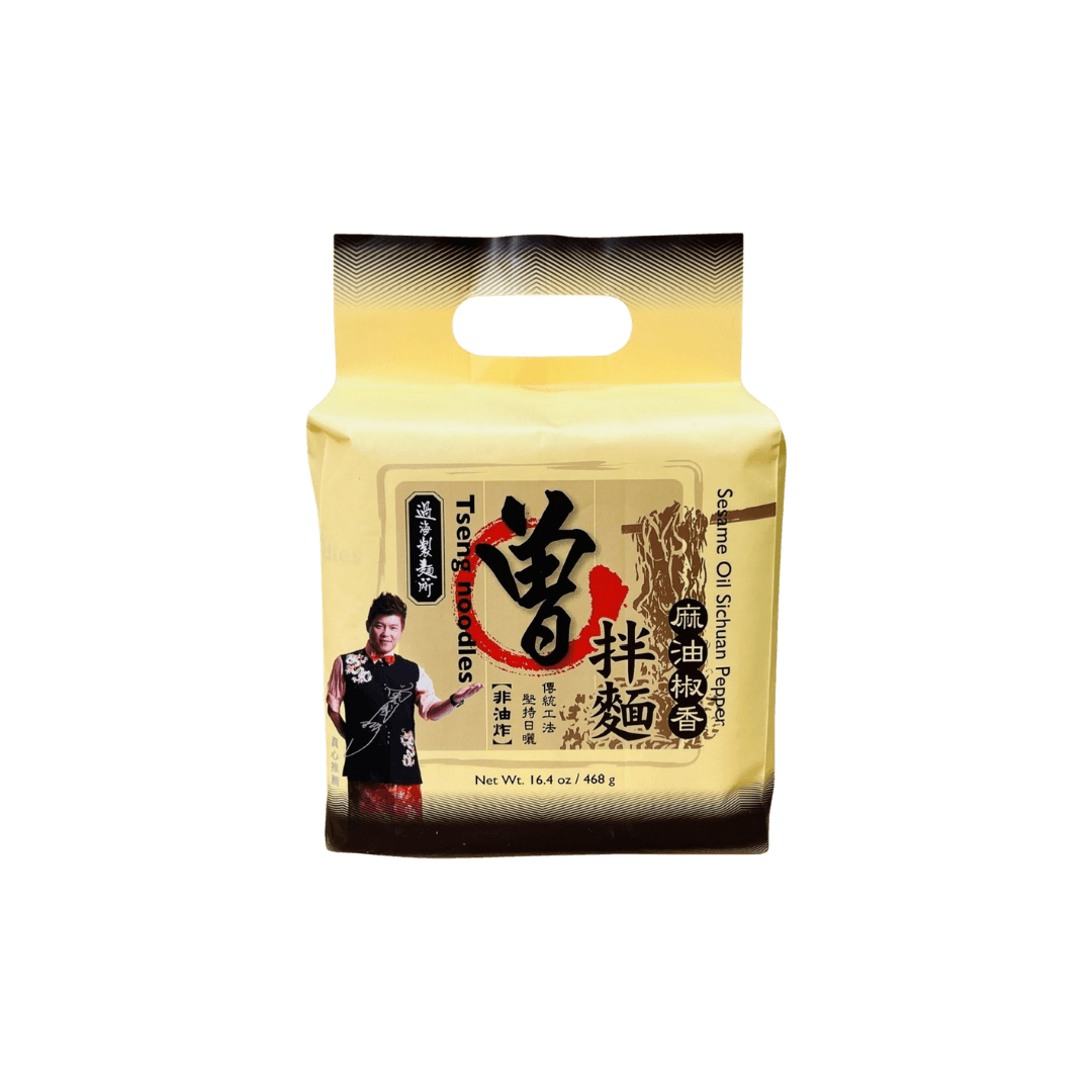 【曾拌麵】麻油椒香味(全素) 4入