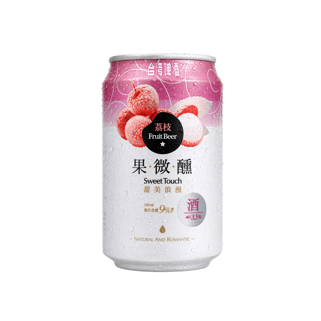 【台灣啤酒】果微醺荔枝口味 330ml