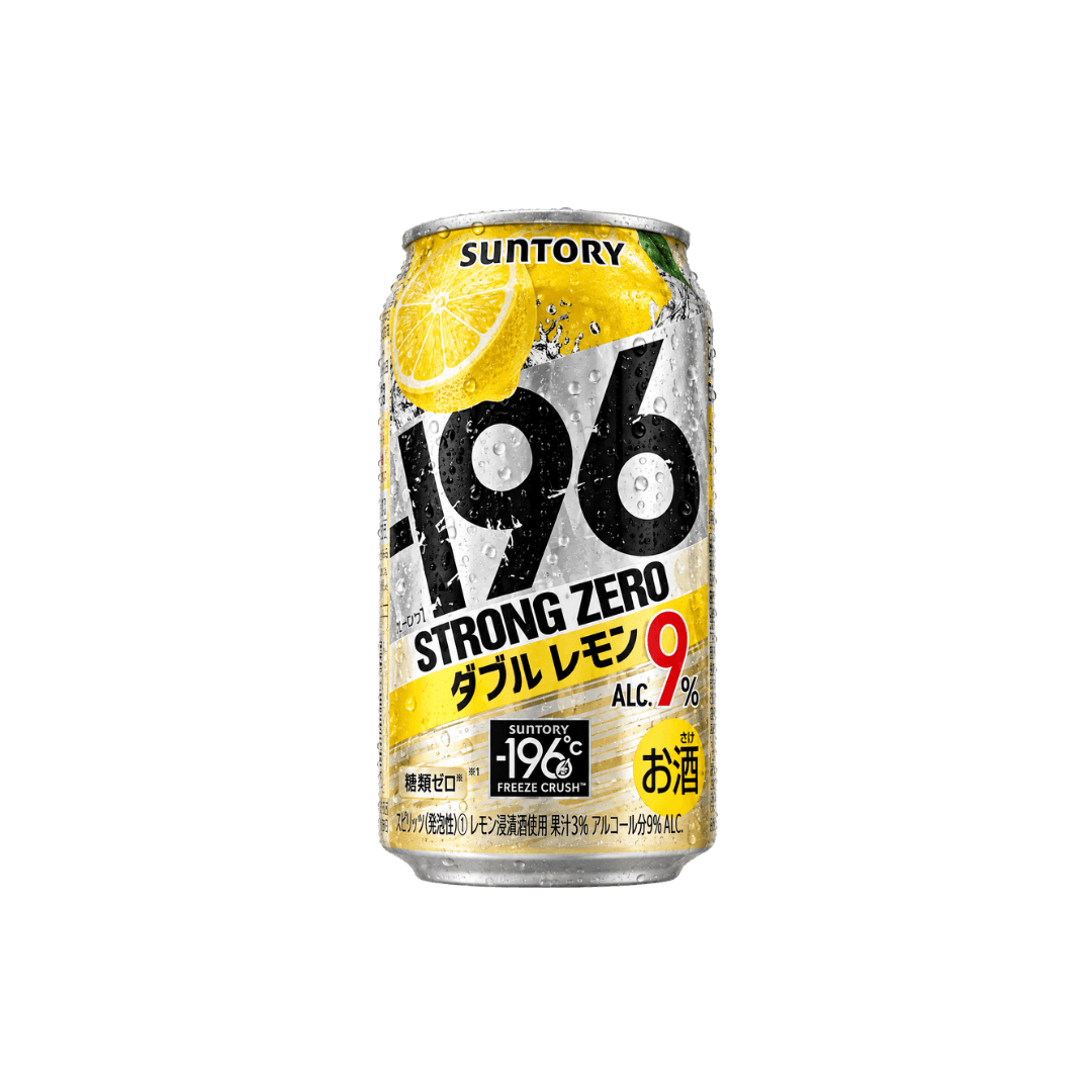 【三得利】-196℃檸檬氣泡酒 350ml