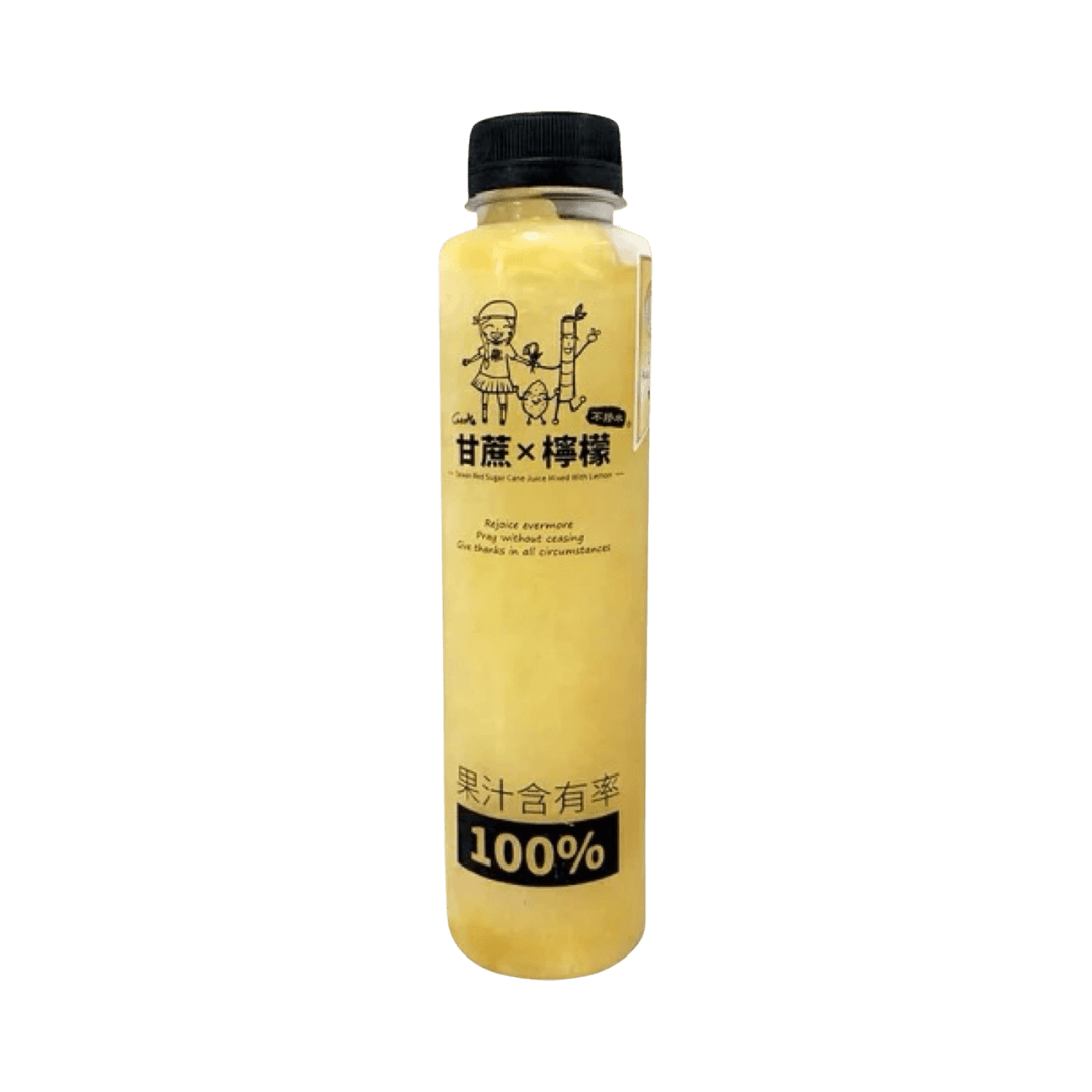 【樂樂長】冷壓台灣紅甘蔗檸檬汁 420ml