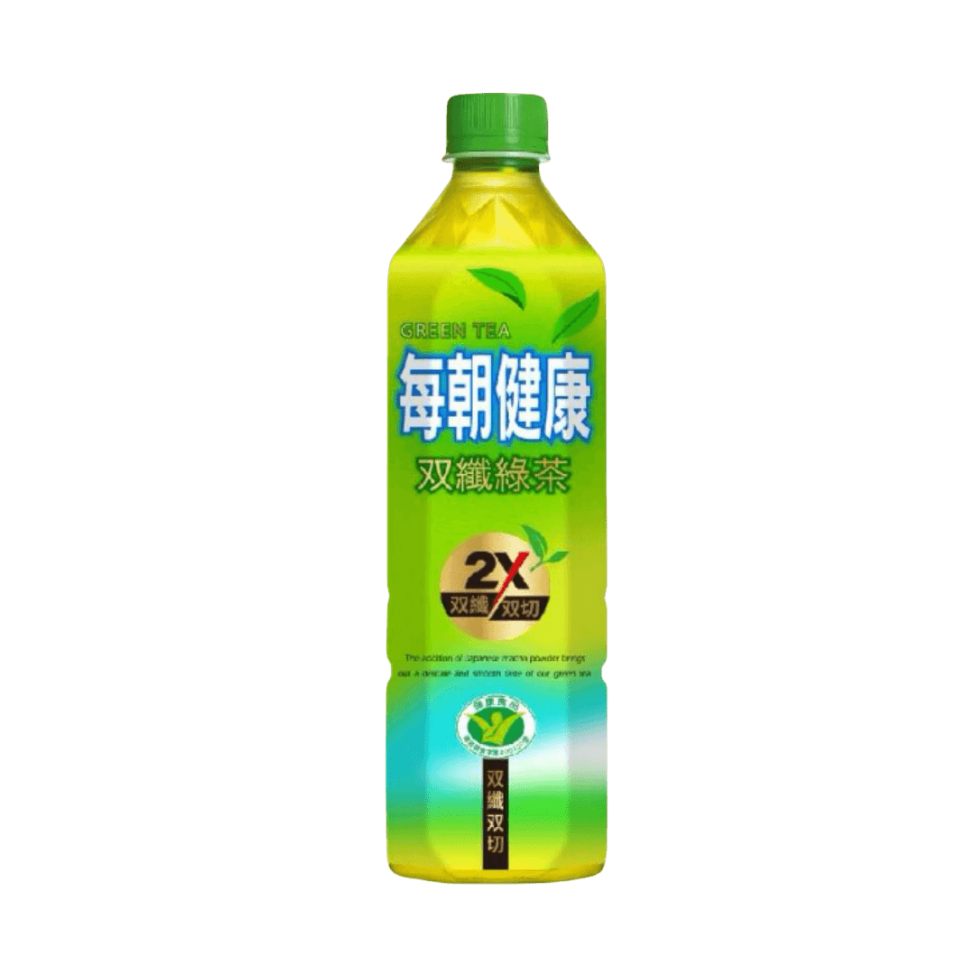 【每朝健康】雙纖雙切綠茶 650ml