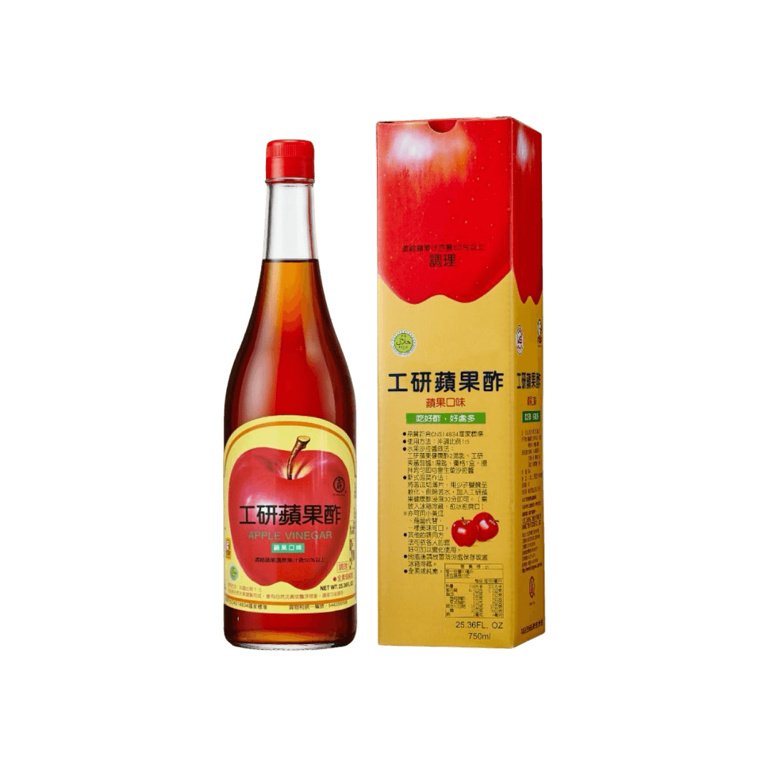 【工研】益壽多蘋果醋 750ml