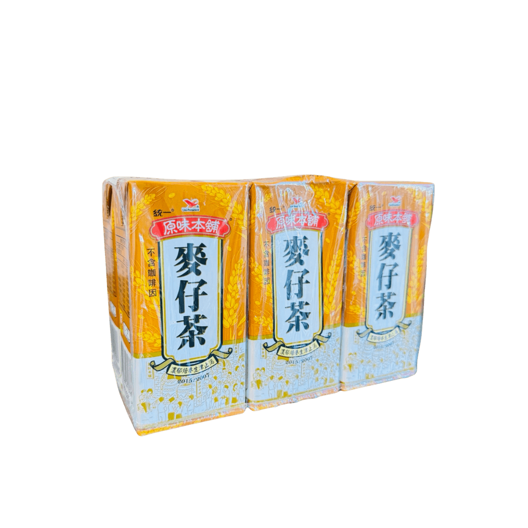 【統一】原味本舖麥仔茶(一手6入) 375ml