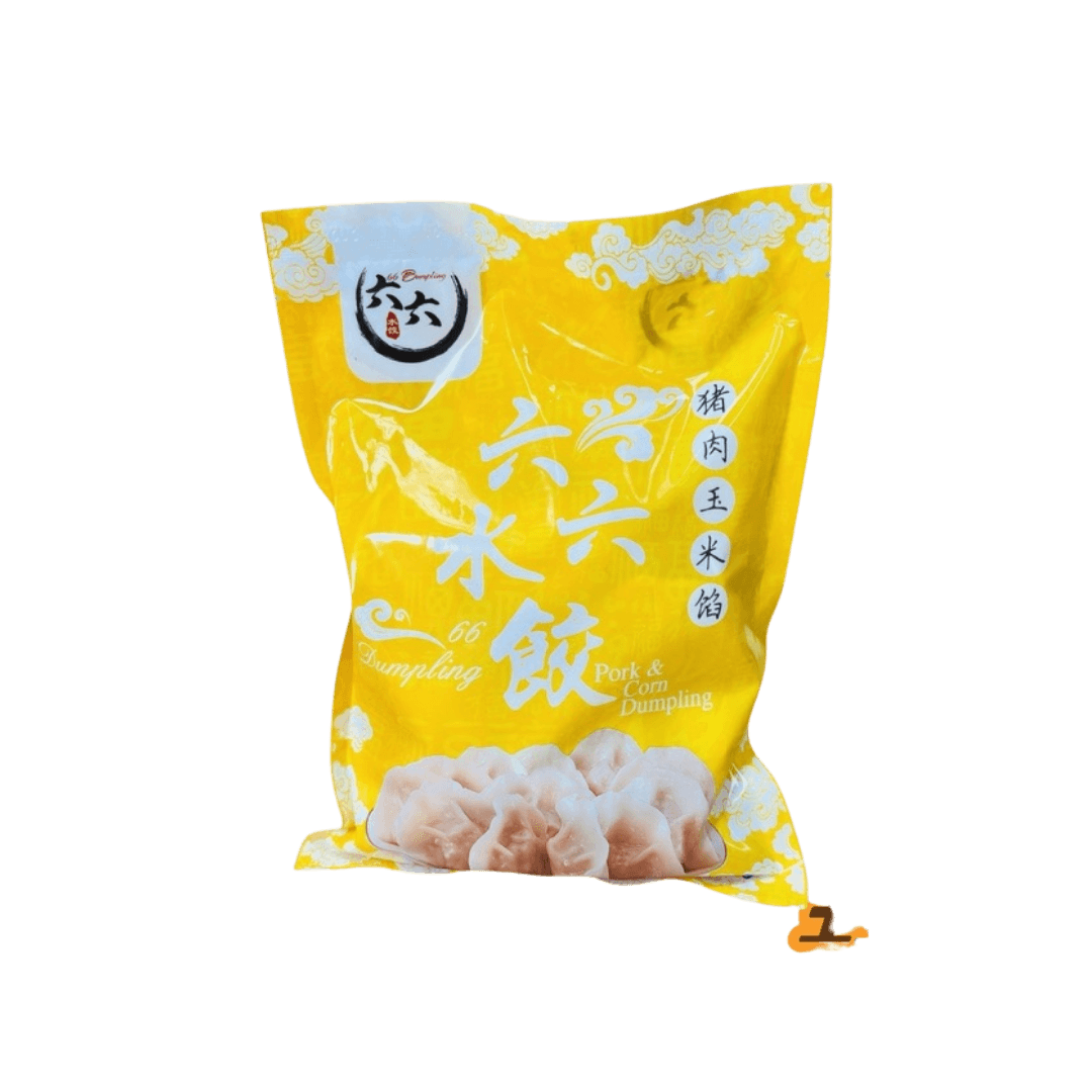 【六六水餃】豬肉玉米餡 500g