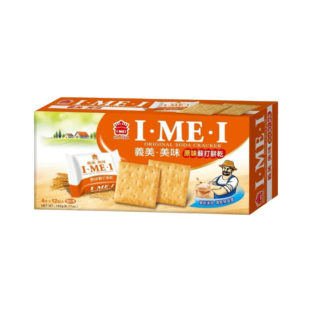 【義美】原味蘇打餅乾 192g