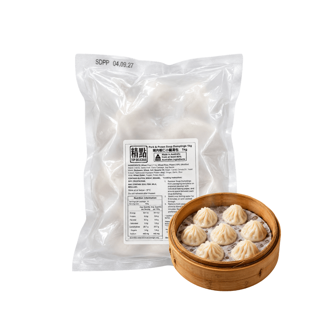 【樂觀】蝦仁豬肉小籠湯包 1kg