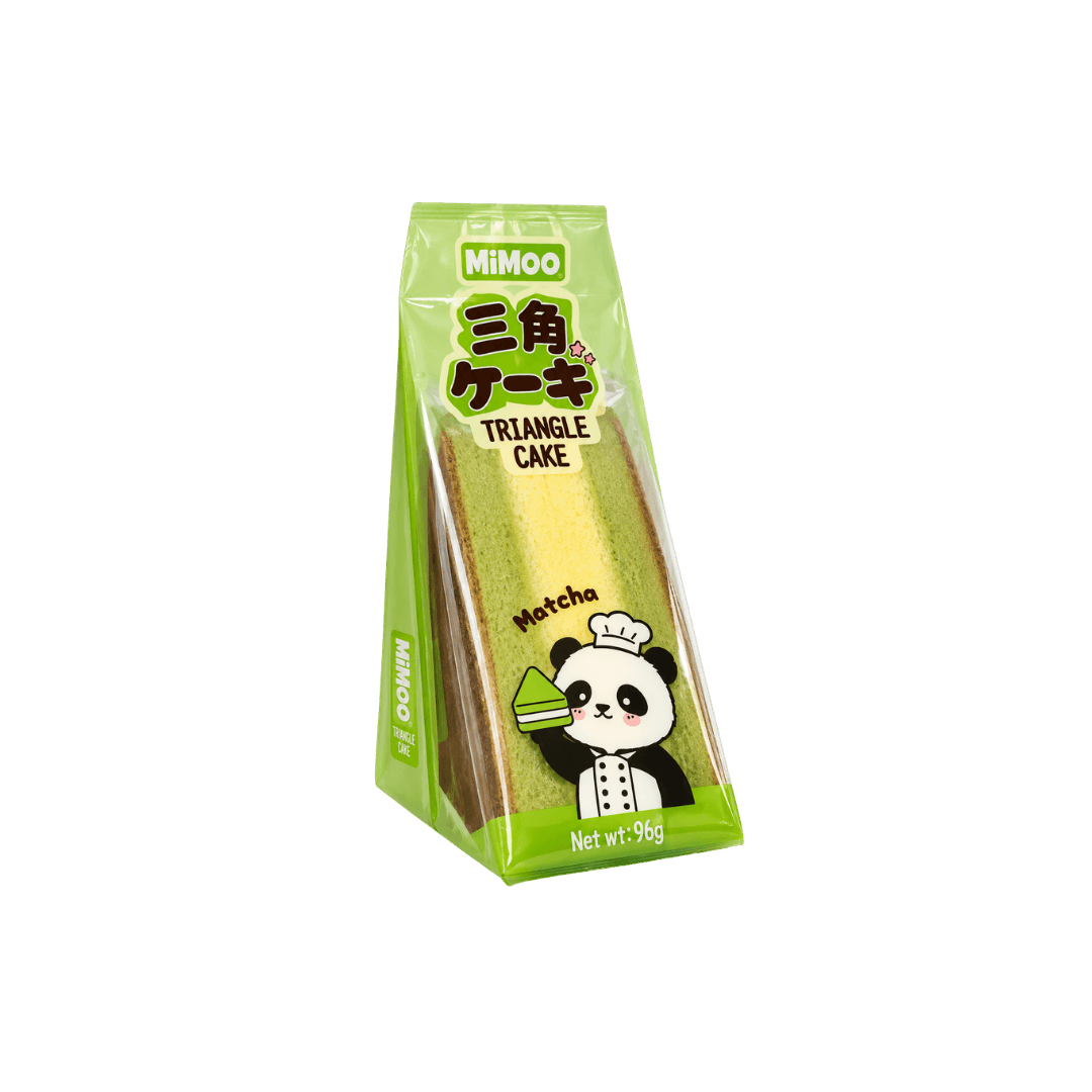 【MIMOO】三角蛋糕(抹茶味) 90g