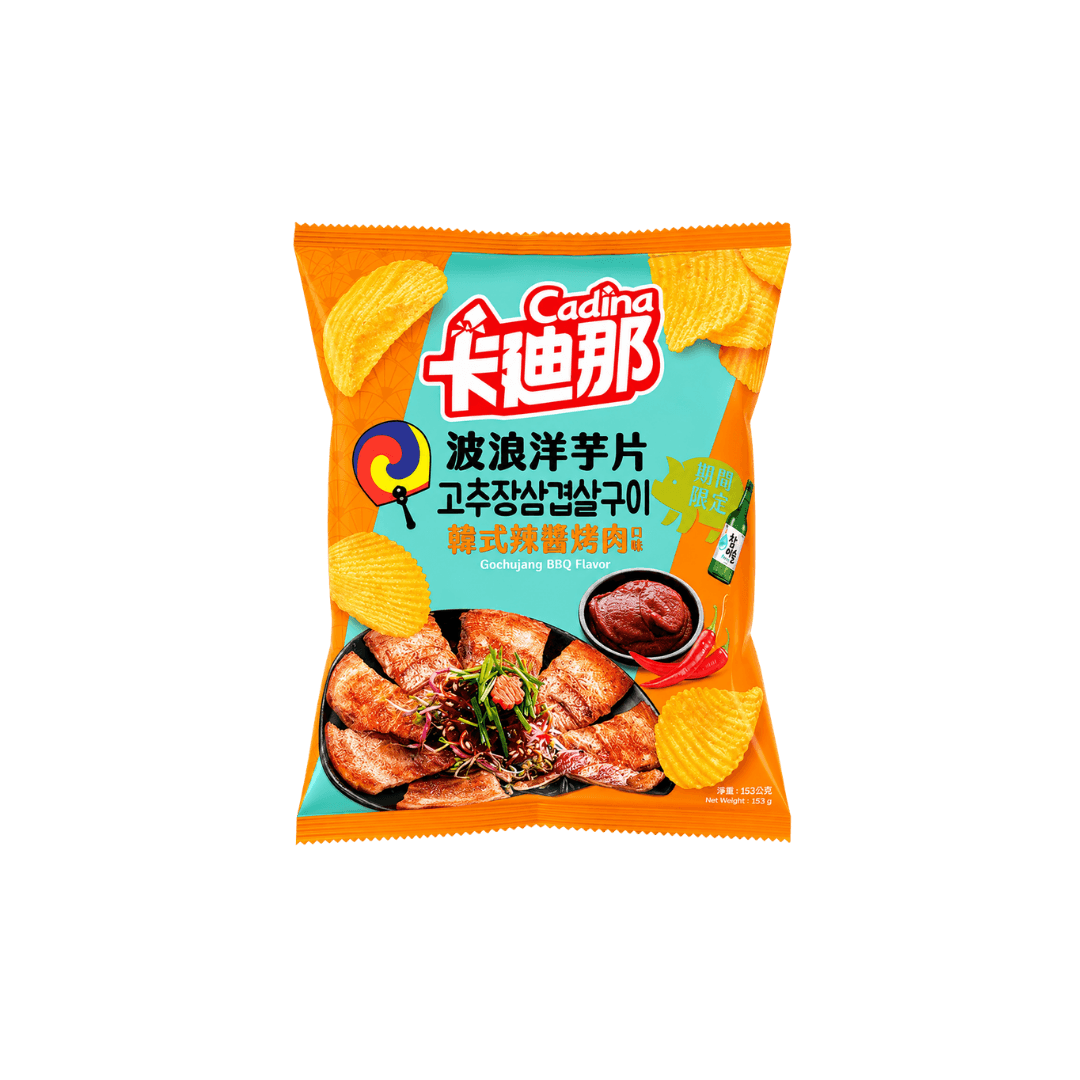 【卡迪那】洋芋片(韓式辣醬烤肉) 115g