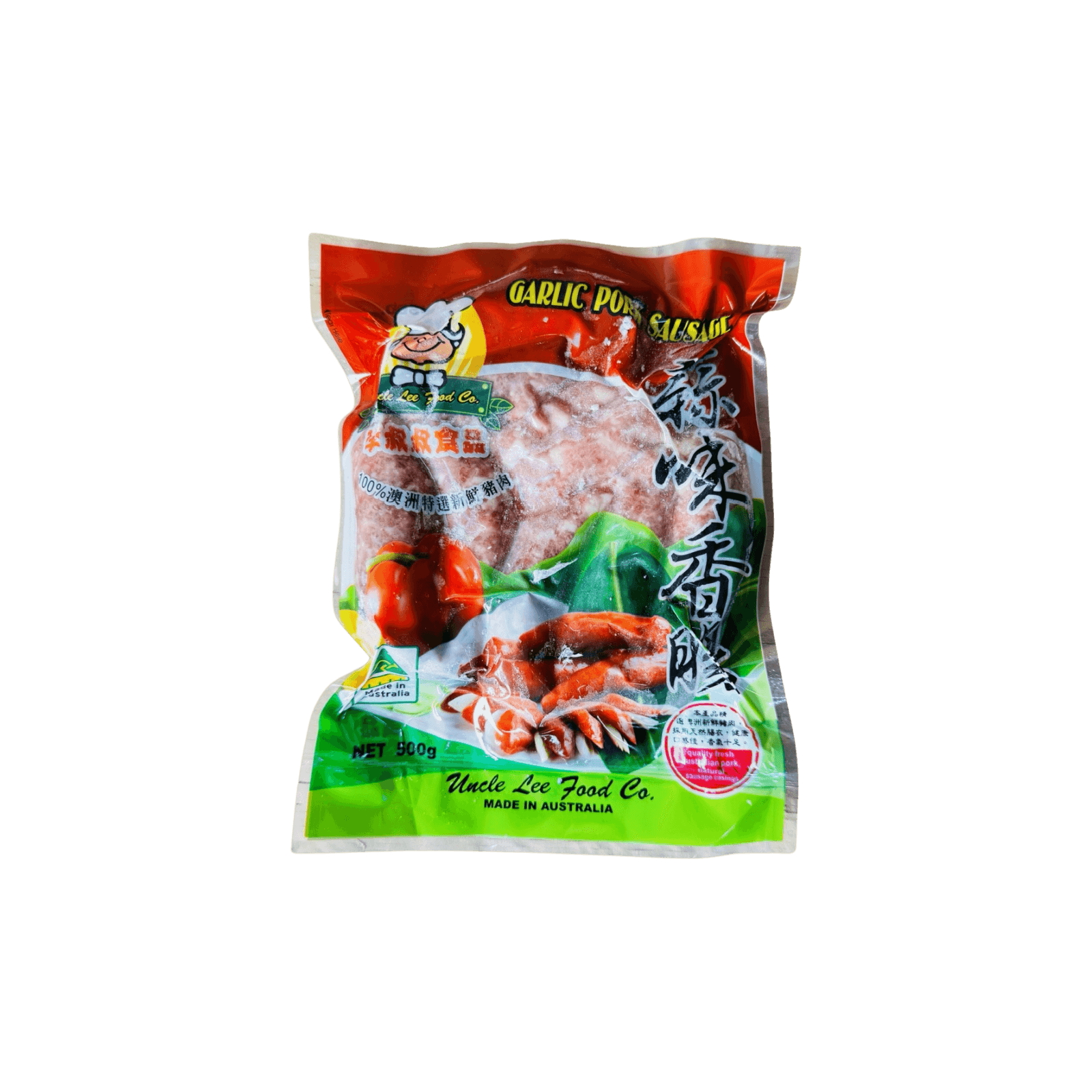【李叔叔】蒜味香腸 500g