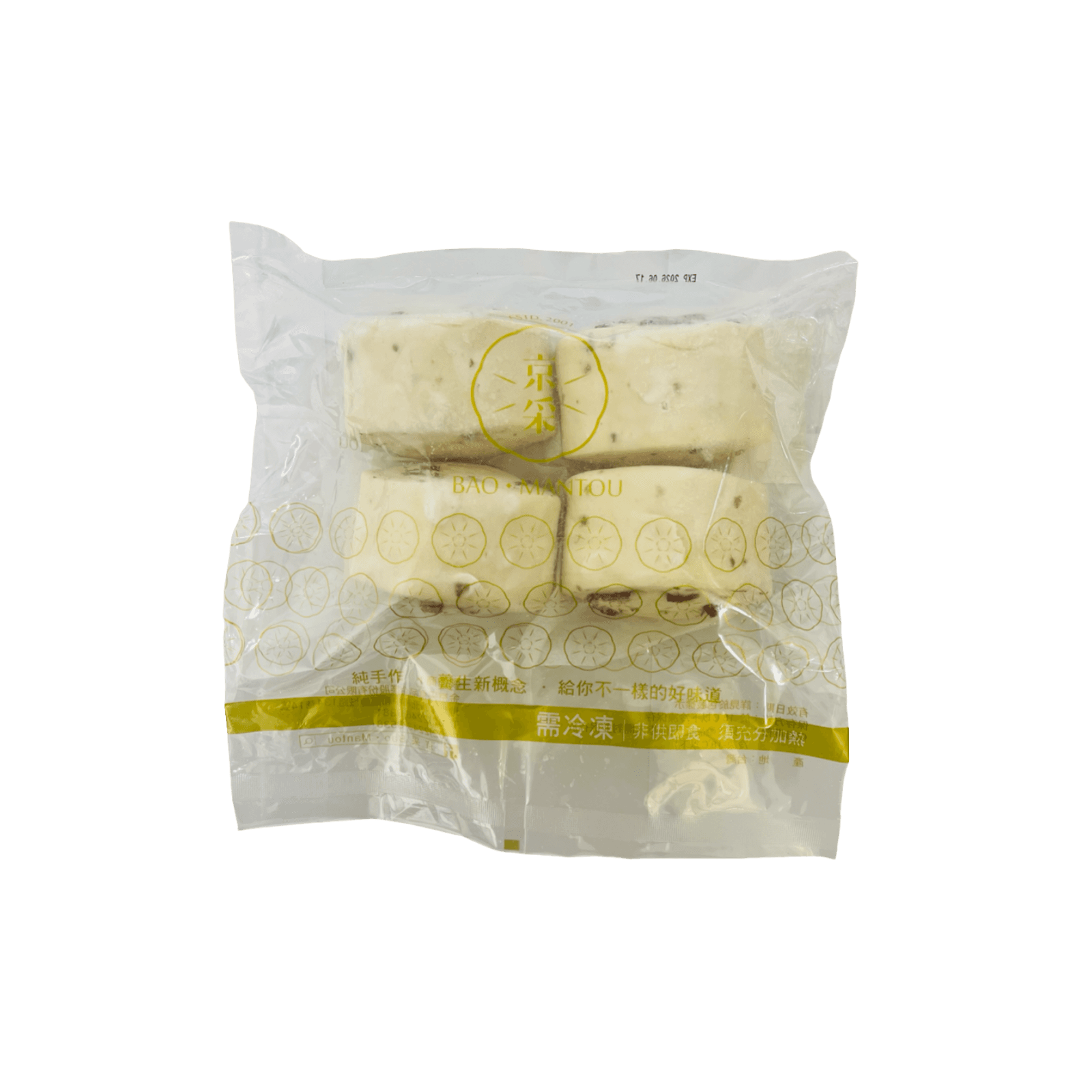【京采】蔓越莓饅頭(全素) 4入 520g